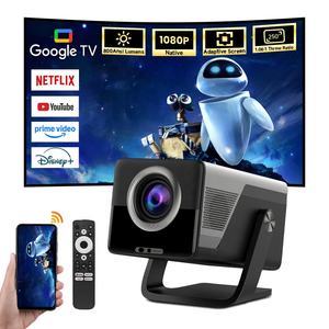 Hotack X7AD LCD Full HD 1080P Cine en casa Película 4K Proyector Portátil Inteligente Android Google TV Juego Proyector - Product Image 1