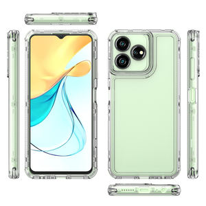 पारदर्शी क्रिस्टल ऐक्रेलिक स्पष्ट हार्ड 360 पूर्ण कवर फोन केस के लिए टी-50 डिजाइन 4 जी अक्षन 60 लाइट अल्ट्रा यात्रा 3 डी - Product Image 1