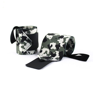 Fasce da <span class=keywords><strong>Polso</strong></span> Mimetiche Personalizzate con Logo per Fitness, Sollevamento Pesi, Supporto Mani, Palestra Domestica - Product Image 4