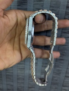 Reloj de Lujo para Hombre con Elegante Correa de Acero Inoxidable en Oro Rosa, Reloj de Cuarzo para Venta al por Mayor, Personalización de Marca y Uso Diario - Product Image 2