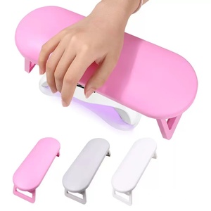 Nuevo Diseño, Cojín de Manicura Plegable en Forma de U, Soporte para Manos de Cuero PU Suave, Reposabrazos para Arte de Uñas, Cojín para Manos para Salón de Manicura - Product Image 5