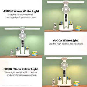 Lampe de bureau LED moderne et simple OEM, protection oculaire, USB, veilleuse pour étudiants, dortoir, chambre à coucher, chevet - Product Image 2