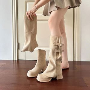 Bottes pour femme <span class=keywords><strong>très</strong></span> élégantes à talon épais - Product Image 5