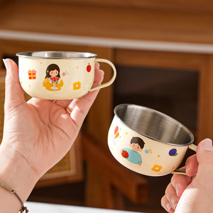 Tasses en acier inoxydable 316 pour enfants et familles, avec motifs mignons, idéales pour les fêtes et les cadeaux - Product Image 2