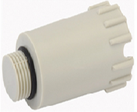 Embout de tuyau PPR long avec joint torique, raccord de tuyau PPR, approvisionnement direct d'usine en Chine