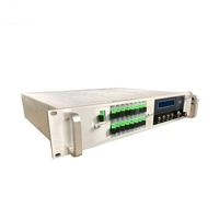 Amplificador Óptico de Rack de 1550nm de Bajo Ruido, 16 Puertos, 20dB de Alta Potencia, EDFA, para Cable CATV y Uso Doméstico, Fabricación OEM/ODM