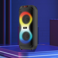 Enceintes portables ZQS8239 à double haut-parleur de 8 pouces à bas prix, boîte à son mondiale, barre de son, enceinte stéréo d'extérieur