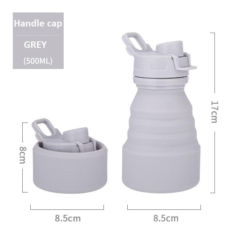 Handle cap- grey