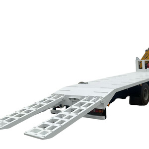 Camión <span class=keywords><strong>de</strong></span> Transporte <span class=keywords><strong>de</strong></span> Plataforma Plana SHACMAN con Grúa, Transportador <span class=keywords><strong>de</strong></span> Plataforma Plana para Transporte <span class=keywords><strong>de</strong></span> Equipos <span class=keywords><strong>de</strong></span> Excavación - Product Image 6