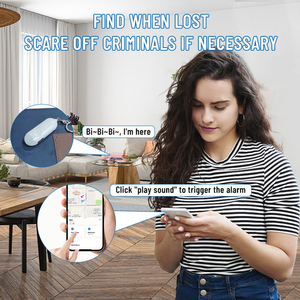 Cá nhân an toàn báo động <span class=keywords><strong>Bluetooth</strong></span> GPS Tracker tag findmy hỗ trợ thông minh chống mất báo động SOS định vị báo động cho phụ nữ - Product Image 6