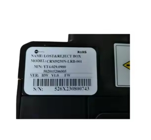 ชิ้นส่วนเอทีเอ็ม GRG H68V 9250N 9250เครื่องเก็บเงินสด LRB กล่องปฏิเสธสูญ<span class=keywords><strong>หาย</strong></span> CRM9250N-LRB-001โลหะ/พลาสติกรับประกัน90วัน - Product Image 4