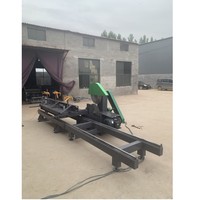 Machines à bois 220v électrique portable scierie scie à ruban moulin pour bois machine de découpe scieries forestières