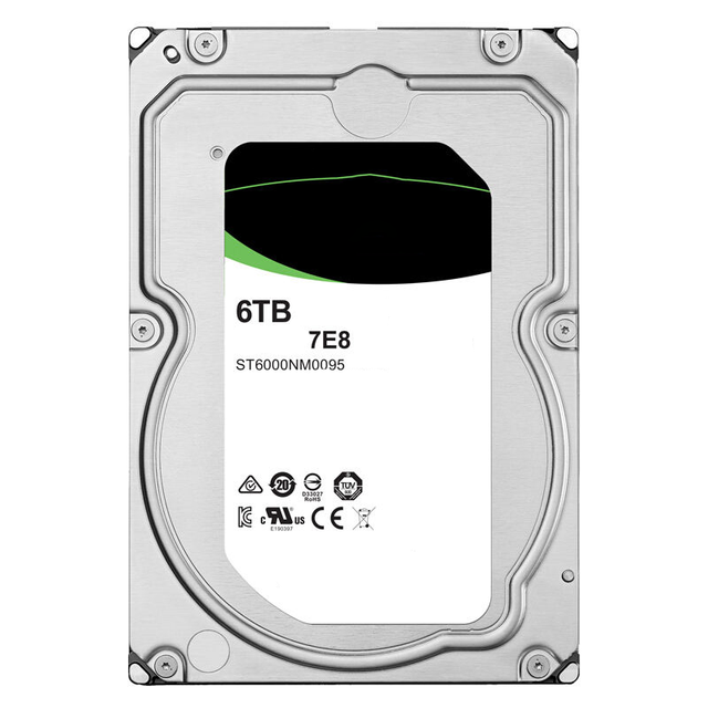 Top Selling ST6000NM0095 6TB Enterprise HDD | 7200RPM SATA 6Gb/s 3.5-Inch Hard Drive for Servers, NAS & Data Centers