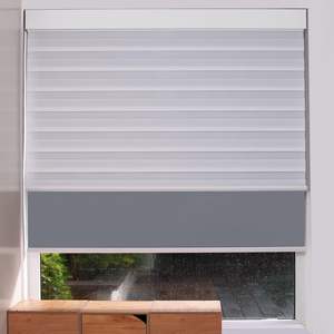 Nouveau filtrage de haute qualité <span class=keywords><strong>Anti</strong></span> <span class=keywords><strong>UV</strong></span> télécommande électrique Double couche zèbre stores <span class=keywords><strong>pour</strong></span> Windows - Product Image 5