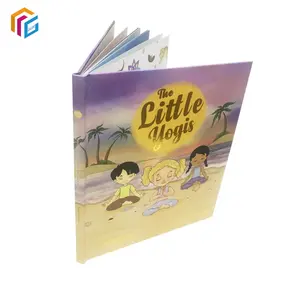 Custom Cmyk 157gsm Gecoat Papier Kartonnen Kinderen Foto Boek Hardcover Boeken