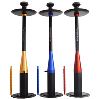 Nouveau modèle Ensemble en alliage d'aluminium de style baseball pour narguilé grande taille avec châssis à base magnétique Ensemble pour narguilé