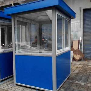 Cabina de peaje de pago barata de TOPPRE, cabina de peaje de carretera de diseño personalizado interior OEM de China con cabina de protección de espacio de trabajo grande y cómoda - Product Image 3