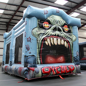Halloween kids party jumping gonfiabile commerciale gioco per bambini zombie che rimbalza castelli per adulti bouncer bounce house - Product Image 4