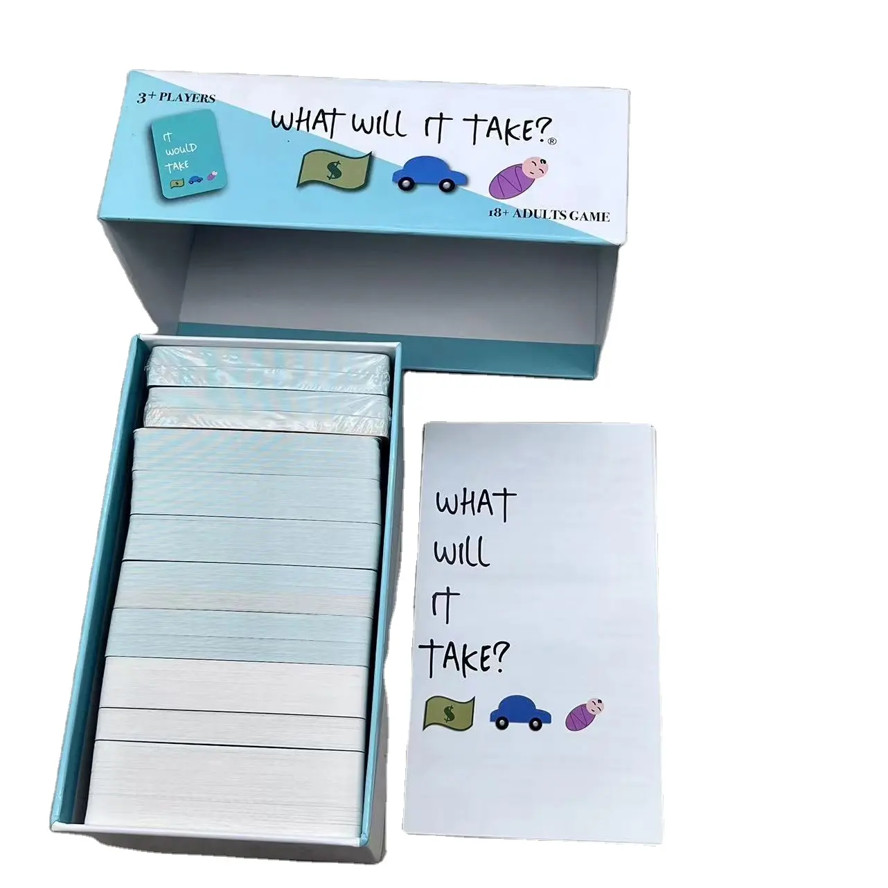 Özelleştirilmiş kart oyunu imalatı kapaklı birçok plying kartları-alt kutu