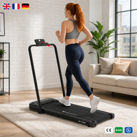 Tapis de course électrique pliable avec écran LED, capacité de 110 kg, pour la maison