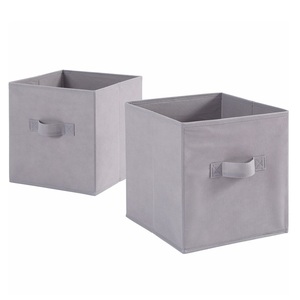 Bins Storage Eco-friendly Bins Foldable Household Storage Box Clothing Storage Bins Cube Collapsible Fabric Cube Storage Box
