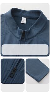 <b>Men</b> Fleece <b>Jacket</b> Warm Full Zip <b>Men's</b> Sweatshirts High Quality <b>Long</b> Sleeve Fitness Clothing for <b>Men</b> - Product Image 4