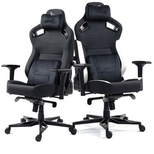 Las Mejores Sillas de Oficina, Silla de Juego con Respaldo Alto, <span class=keywords><strong>1</strong></span> Pieza, Envío <span class=keywords><strong>Gratis</strong></span>, con Almohadas Magnéticas de Espuma Viscoelástica, Color Negro - Product Image 1