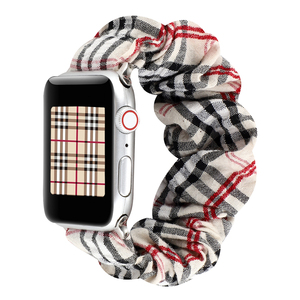 Correa Elástica para Reloj <span class=keywords><strong>Apple</strong></span> de 38mm y 42mm, para Mujeres y Niñas, Banda de Tela para el Cabello, Pulsera de Goma - Product Image 2