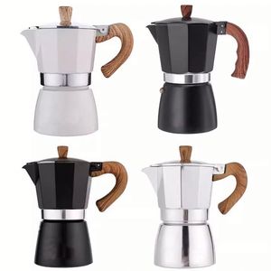 <span class=keywords><strong>Cafetière</strong></span> à expresso italienne en aluminium au design élégant, <span class=keywords><strong>cafetière</strong></span> moka <span class=keywords><strong>vintage</strong></span> pour 3 tasses - Product Image 2