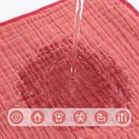 Lingettes pour bébé en coton mousseline, serviettes pour le visage, douces, pour nouveau-nés, conformes aux normes CPC, REACH, OEKO-TEX, OEM, ODM, livraison rapide, commande en gros, vente en gros