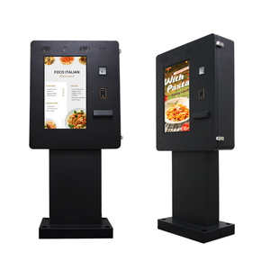 Kiosque de commande en libre-service extérieur sur pied de 21,5 pouces pour parking, terminal de paiement sans espèces avec imprimante et sonnette - Product Image 1