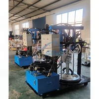 Machine d'application de mastic silicone polysulfure bicomposant pour revêtement de double vitrage