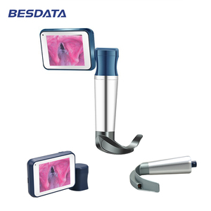 Acero inoxidable Mac 1 2 <span class=keywords><strong>3</strong></span> 4,<span class=keywords><strong>D</strong></span> blade portátil reutilizable video laringoscopios en equipos y accesorios de anestesia - Product Image 2