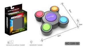 Jeux de mémoire magiques d'apprentissage éducatif Whack a Mole clignotant plastique Cube jouet pour enfants enfant - Product Image 3