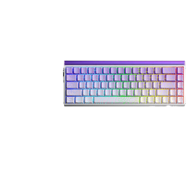 AULA HERO68 USB Wired Full Size Mechanical Gaming Keyboard PBT 8K Return Hot Swap 0.01mm RT Low Noise Custom E-Sports RGB