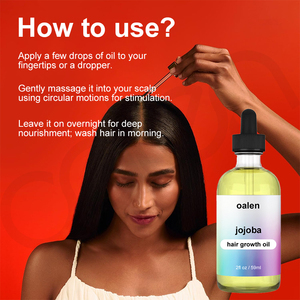 Olio di Jojoba Premium 59ml per la Crescita dei <span class=keywords><strong>Capelli</strong></span>, 100% Puro e Naturale, Stimola i Follicoli, Riduce la <span class=keywords><strong>Caduta</strong></span> dei <span class=keywords><strong>Capelli</strong></span>, Marchio Privato - Product Image 6