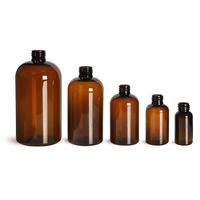 Récipient de liquide rechargeable vide 300ml 500ml Bouteilles pulvérisatrices en plastique PET vert bleu ambré avec pulvérisateur à gâchette noire