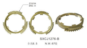 Anneau synchronisateur en laiton à longue durée de vie, anneau d'engrenage synchrone résistant à l'usure pour véhicules utilitaires - Product Image 5