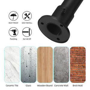 CF CF armoires murales porte-vêtements <span class=keywords><strong>barre</strong></span> pivotante Joint ressort Tension salle de bain en acier inoxydable douche tringle à <span class=keywords><strong>rideau</strong></span> réglable - Product Image 5