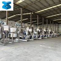 Machine de cuisson et de mélange planétaire industrielle Damatic 600L pour noix caramélisées, Ugali, Biryani, Khoya, Mawa, Halwa