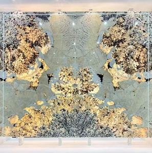 Dalle de comptoir en pierre de luxe rétroéclairée du Brésil, Quartzite Patagonia translucide, Quartzite Cristallo <span class=keywords><strong>Pandora</strong></span> à jointure apparente pour carrelage mural - Product Image 1