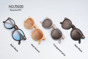 Gafas de Sol Recicladas Unisex UV400 Polarizadas con Lentes Degradados de Diseño Moderno y Logo Personalizado - Product Image 4