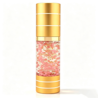ETRUN ALISA Marque Privée OEM Acide Hyaluronique Éclaircissant Anti-rides Raffermissant Blanchissant Essence Liquide aux Pétales de Fleurs Vitamines C & E