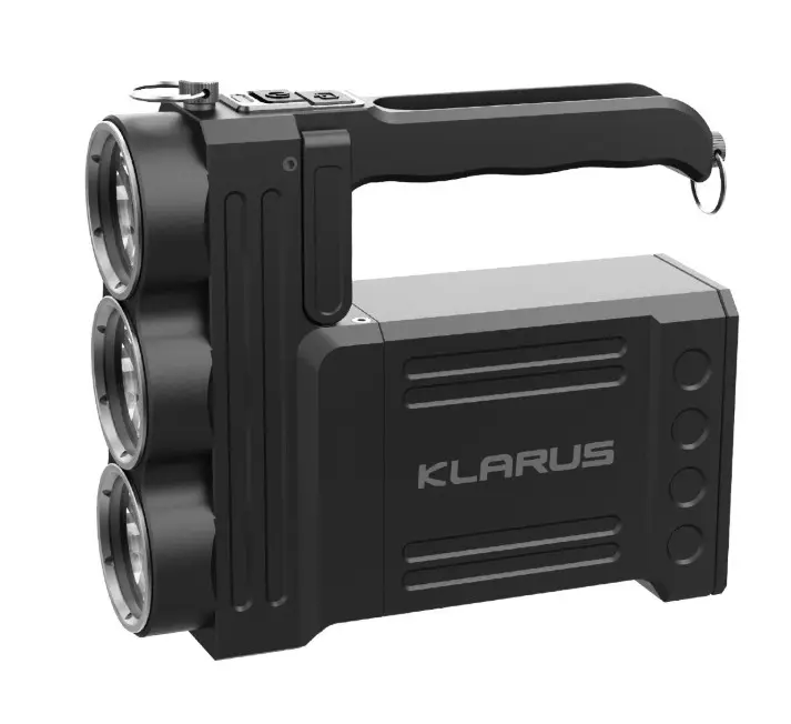 Klarus RS80GT 10000 Lumen Searchlightn XHP70.2 Krachtige Bright Led Oplaadbare Zaklamp Omvat Li-Ion Batterij