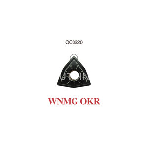 Herramientas de Corte CNC Oke, Serie WNMG, WNMG080412, Insertos de Carburo para Torneado CNC OKR, Insertos de Carburo para Acero, Acero Inoxidable y Hierro Fundido - Product Image 2