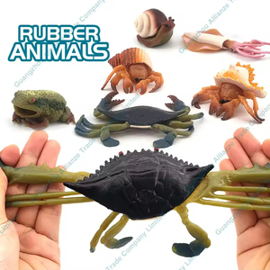 Vente en gros de jouets de décompression extensibles en TPR + PP pour animaleries, modèle biologique d'animaux marins, jouet de biologie marine - Product Image 4