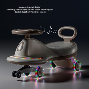 Mercado DE LA India NUEVOS PRODUCTOS Precio barato Ride on Baby Swing Car Driving Toys Foot to Floor Walker Cars - Product Image 5