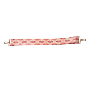 Correa de cincha de 5 cm, color rosa claro a cuadros, para bolso, accesorio para bolso de mano - Product Image 1
