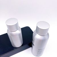 30ml 50ml 65ml Emballages métalliques de petites bouteilles en aluminium vides en aluminium pour jus liquide enzymatique et médical par voie orale boisson santé