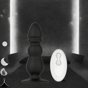 Giocattolo da uomo in Silicone per massaggio del corpo a 10 frequenze con telecomando Wireless per adulti <span class=keywords><strong>Sex</strong></span> Toy applicazione per stimolazione del campo posteriore - Product Image 3